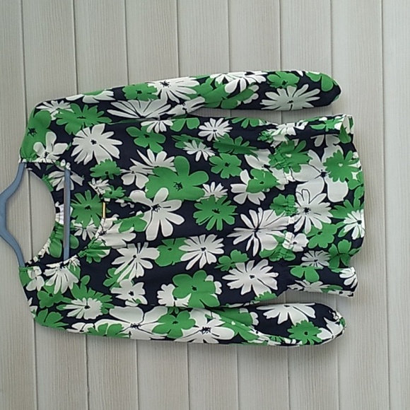 Charter Club Tops - Charter Club Top with a Gold Bar in the front of shirt and Elastic Waist